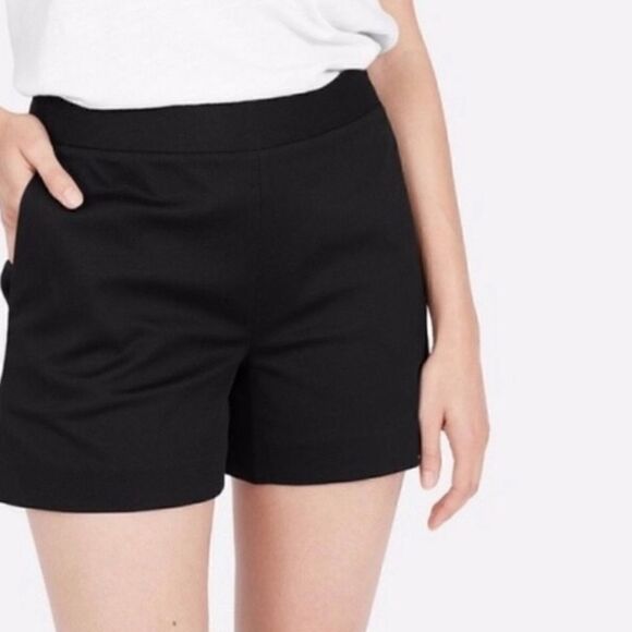 Everlane Pants - Everlane the high rise cotton shorts black